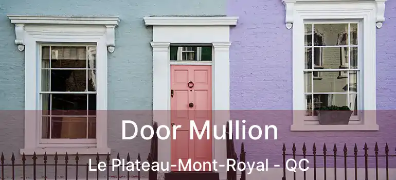  Door Mullion Le Plateau-Mont-Royal - QC