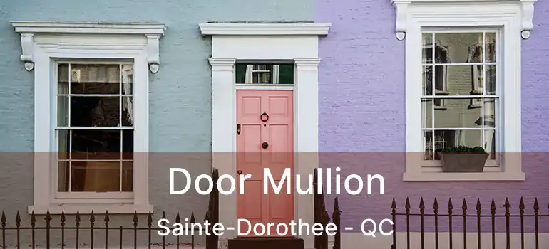  Door Mullion Sainte-Dorothee - QC