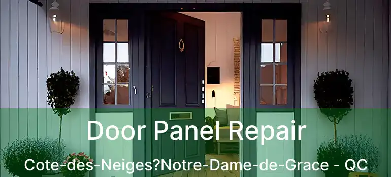  Door Panel Repair Cote-des-Neiges?Notre-Dame-de-Grace - QC