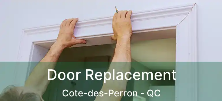  Door Replacement Cote-des-Perron - QC