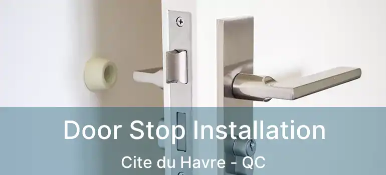  Door Stop Installation Cite du Havre - QC