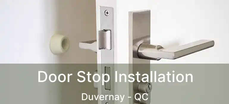  Door Stop Installation Duvernay - QC