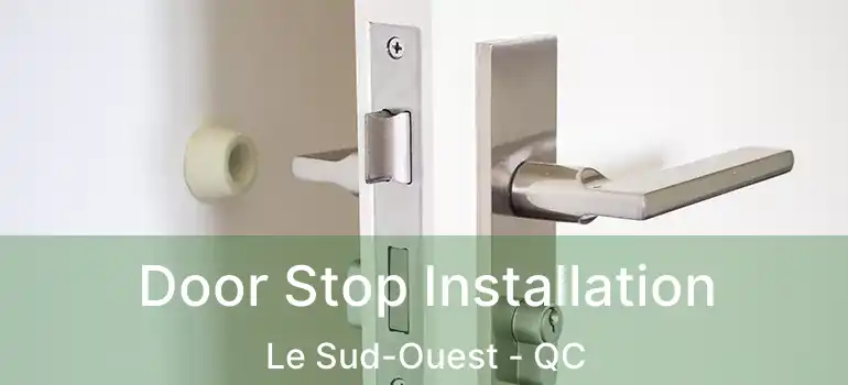  Door Stop Installation Le Sud-Ouest - QC