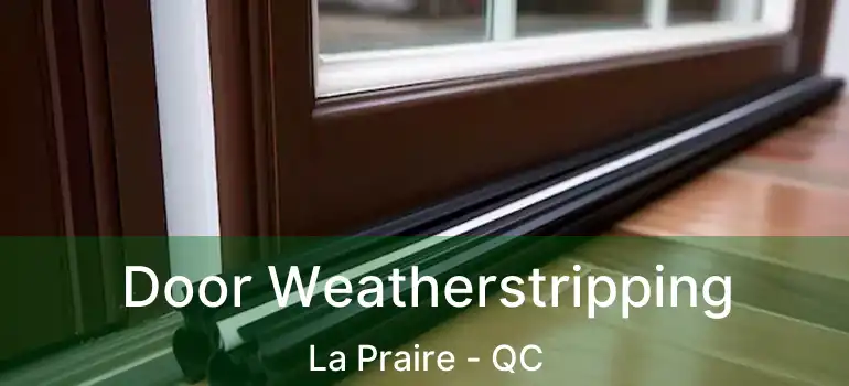  Door Weatherstripping La Praire - QC