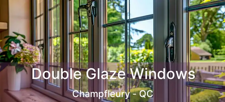  Double Glaze Windows Champfleury - QC
