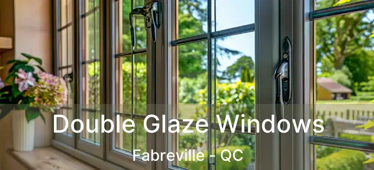  Double Glaze Windows Fabreville - QC