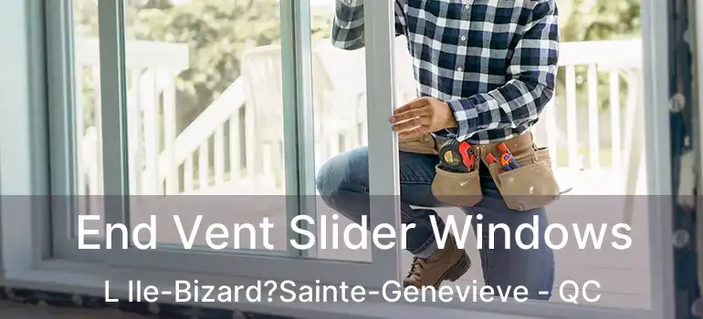  End Vent Slider Windows L Ile-Bizard?Sainte-Genevieve - QC