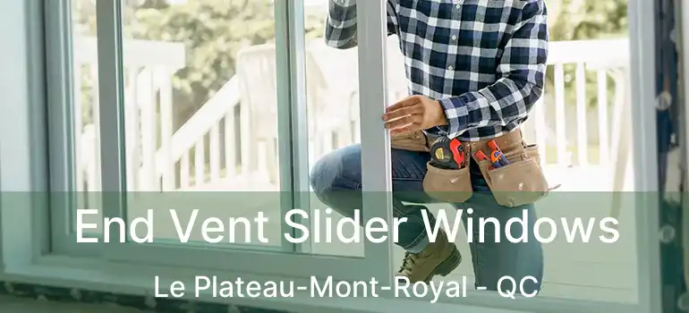  End Vent Slider Windows Le Plateau-Mont-Royal - QC