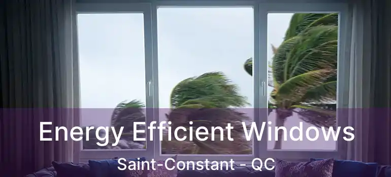  Energy Efficient Windows Saint-Constant - QC