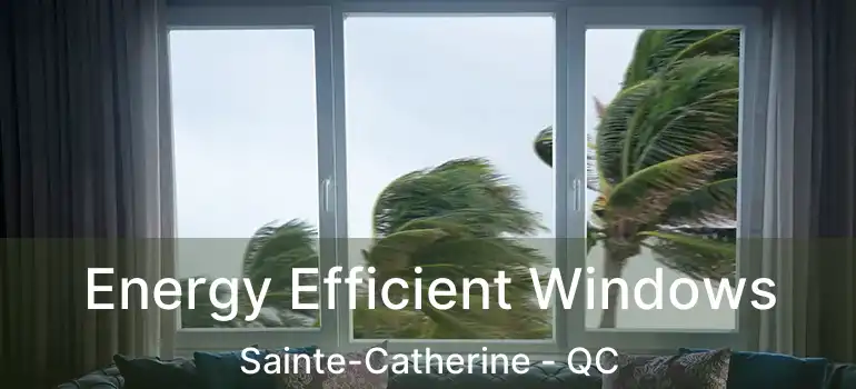  Energy Efficient Windows Sainte-Catherine - QC
