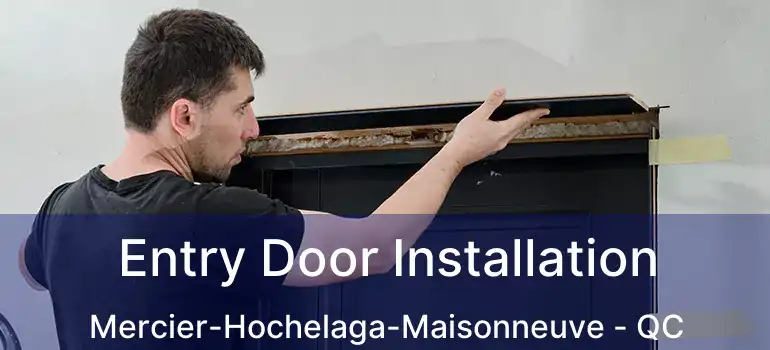  Entry Door Installation Mercier-Hochelaga-Maisonneuve - QC