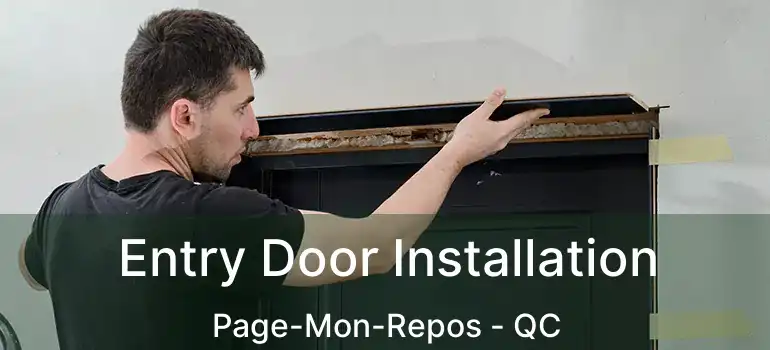  Entry Door Installation Page-Mon-Repos - QC