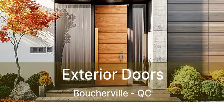  Exterior Doors Boucherville - QC