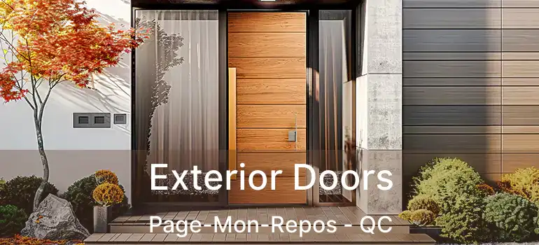  Exterior Doors Page-Mon-Repos - QC