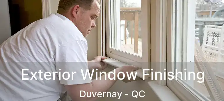  Exterior Window Finishing Duvernay - QC