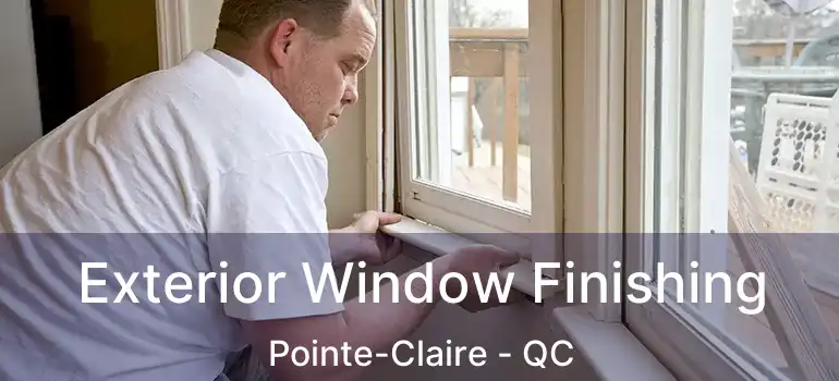  Exterior Window Finishing Pointe-Claire - QC