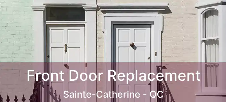  Front Door Replacement Sainte-Catherine - QC