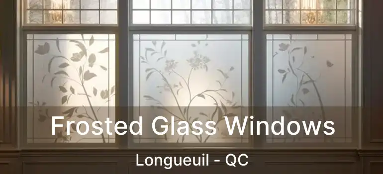  Frosted Glass Windows Longueuil - QC