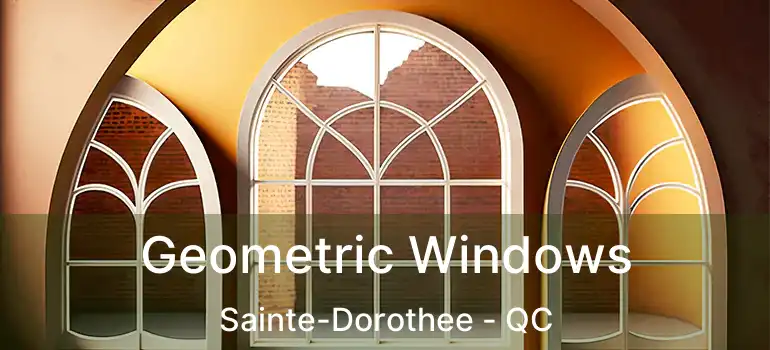  Geometric Windows Sainte-Dorothee - QC