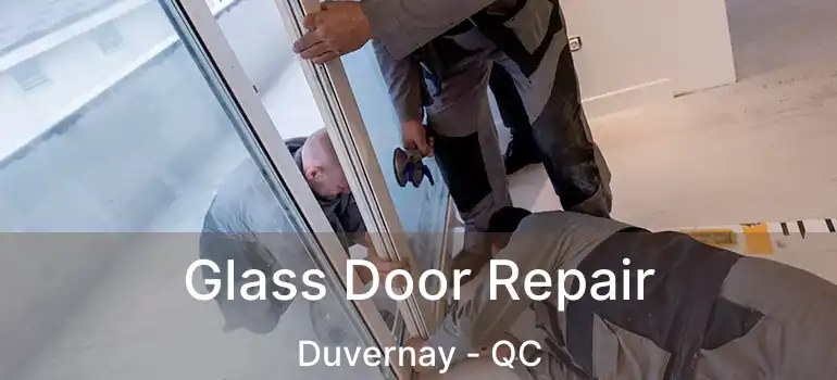  Glass Door Repair Duvernay - QC