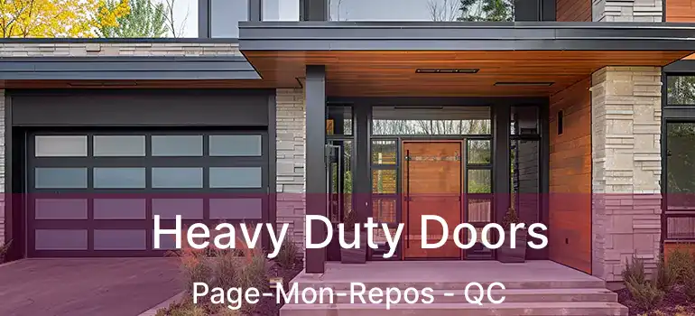  Heavy Duty Doors Page-Mon-Repos - QC