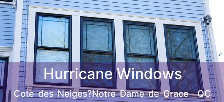  Hurricane Windows Cote-des-Neiges?Notre-Dame-de-Grace - QC