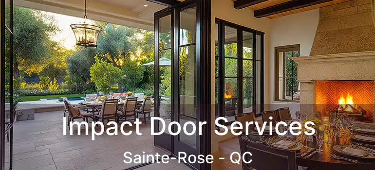  Impact Door Services Sainte-Rose - QC