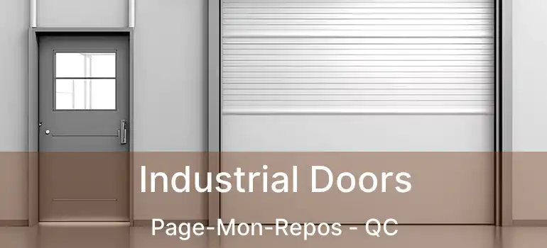  Industrial Doors Page-Mon-Repos - QC