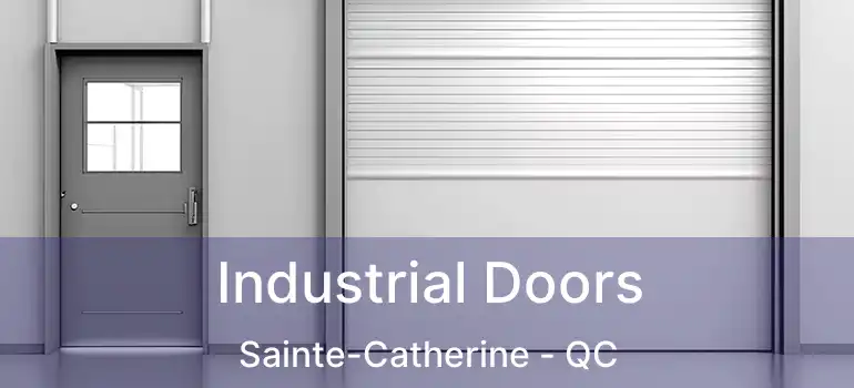  Industrial Doors Sainte-Catherine - QC