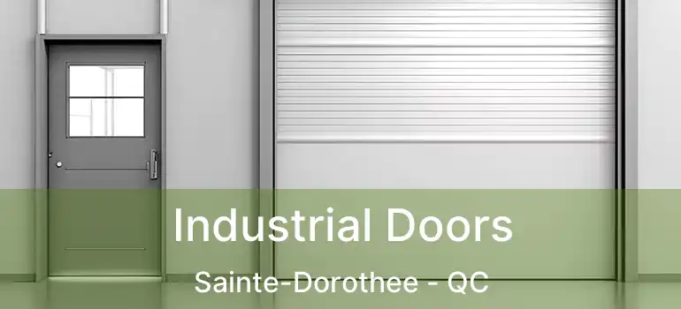  Industrial Doors Sainte-Dorothee - QC