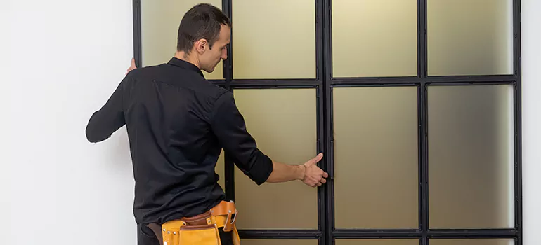 Patio French door installation in Montreal, QC