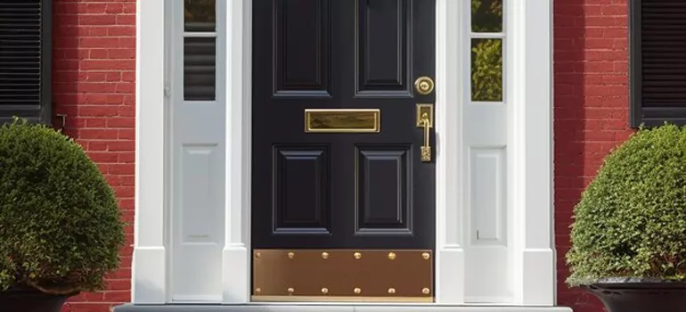 Commercial Door Kick Plate Installation in Montreal, QC