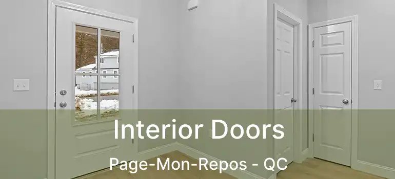  Interior Doors Page-Mon-Repos - QC