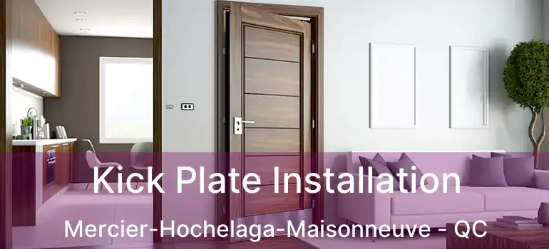  Kick Plate Installation Mercier-Hochelaga-Maisonneuve - QC