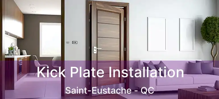  Kick Plate Installation Saint-Eustache - QC