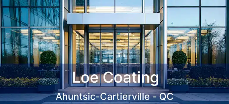  Loe Coating Ahuntsic-Cartierville - QC