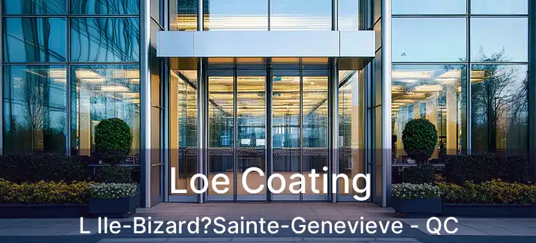  Loe Coating L Ile-Bizard?Sainte-Genevieve - QC