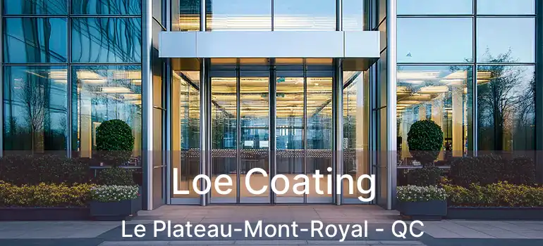  Loe Coating Le Plateau-Mont-Royal - QC