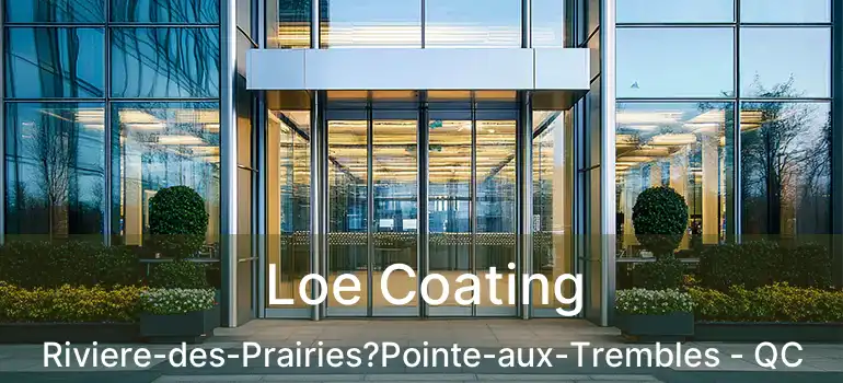  Loe Coating Riviere-des-Prairies?Pointe-aux-Trembles - QC