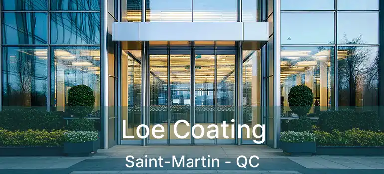  Loe Coating Saint-Martin - QC