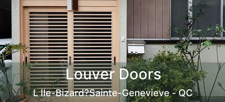  Louver Doors L Ile-Bizard?Sainte-Genevieve - QC