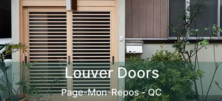  Louver Doors Page-Mon-Repos - QC
