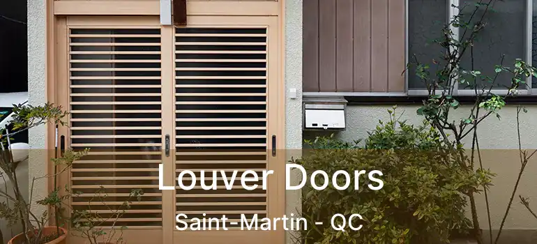  Louver Doors Saint-Martin - QC