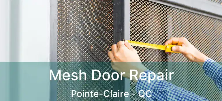  Mesh Door Repair Pointe-Claire - QC