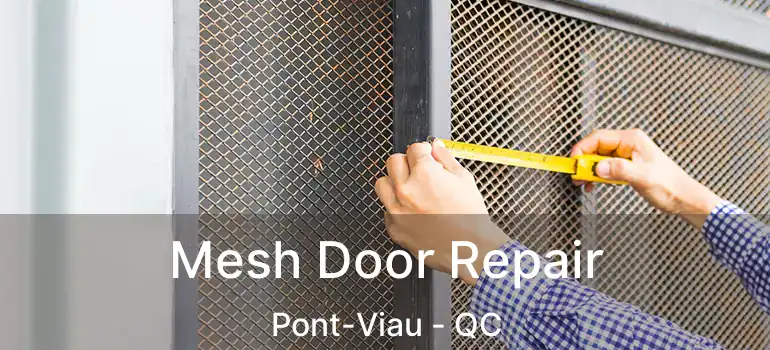  Mesh Door Repair Pont-Viau - QC