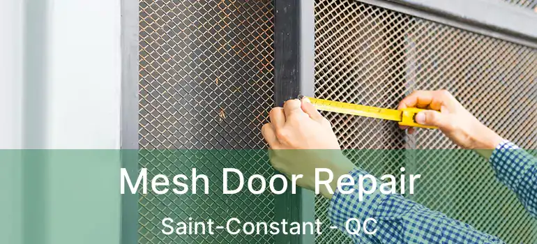  Mesh Door Repair Saint-Constant - QC