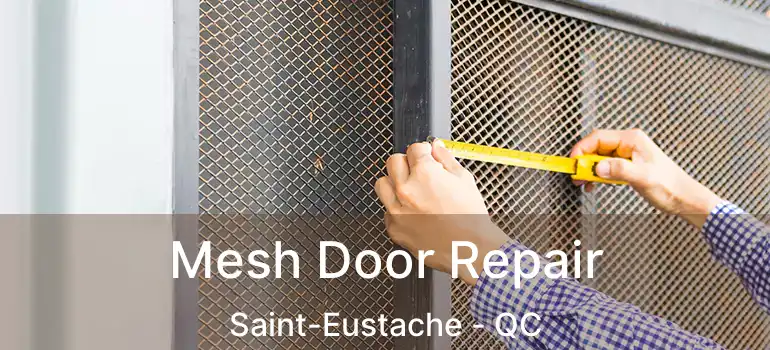  Mesh Door Repair Saint-Eustache - QC