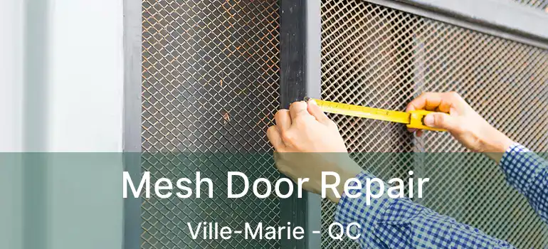  Mesh Door Repair Ville-Marie - QC