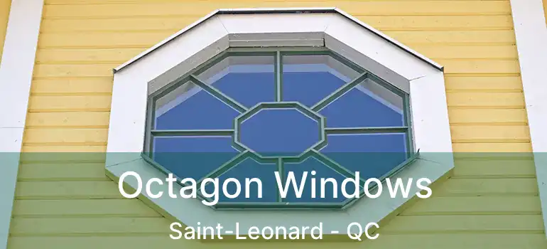  Octagon Windows Saint-Leonard - QC