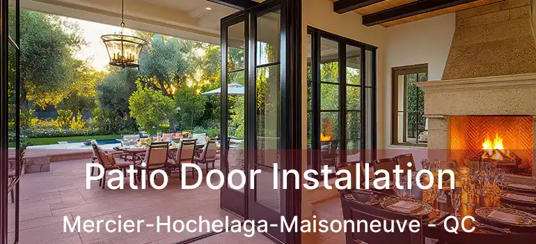  Patio Door Installation Mercier-Hochelaga-Maisonneuve - QC